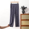 thumbnail image 2 of Posijego Women's Pajama Pants Straight Leg Soft Sleep Pants Bow Print Lightweight Summer Casual Lounge Pants with Pockets, 2 of 5