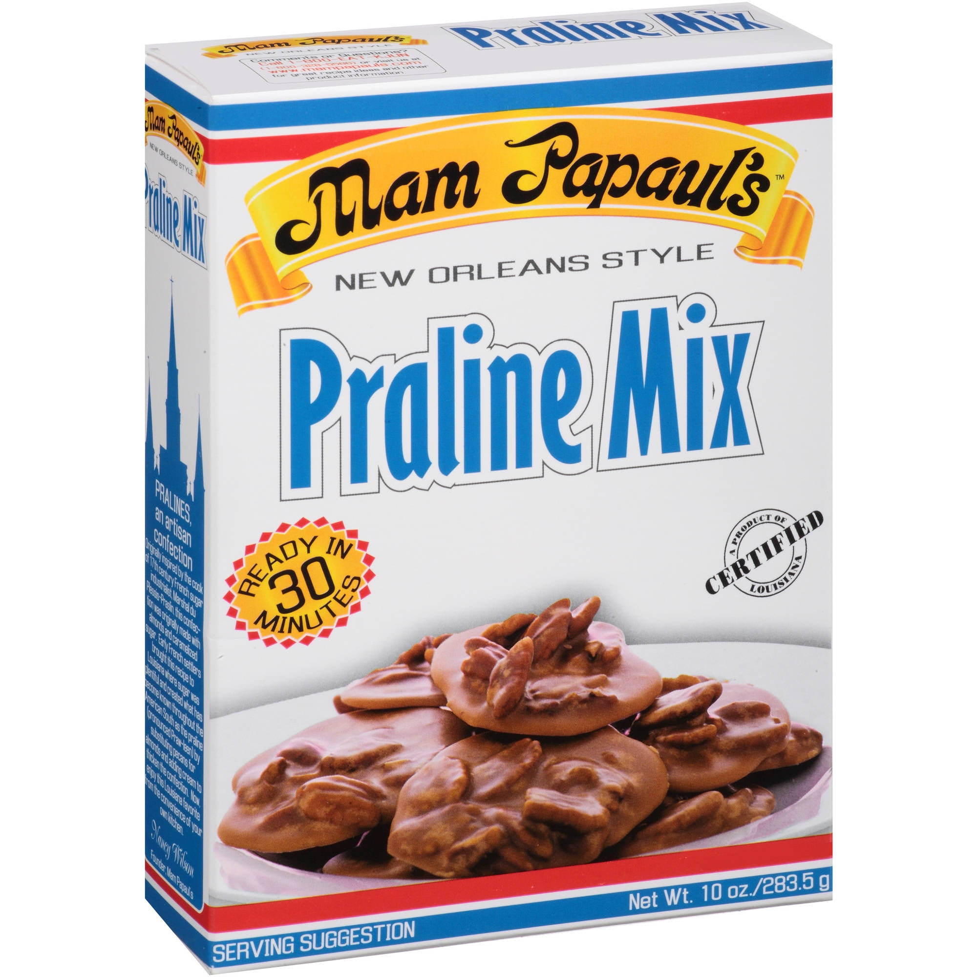 Mam Papaul 8217 S New Orleans Style Praline Mix 10 Oz
