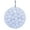 Cool White, variant on Vickerman 7.5" Starlight Sphere Christmas Ornament with 100 Multi-Colored Wide Angle LED Lights