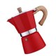 thumbnail image 1 of Inteprter Cafetera Cafetera de aluminio Olla para el hogar Accesorio de cocina Juegos de servir café y té Rojo 300ml Inteprter HA002820-02B, 1 of 1