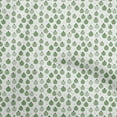 thumbnail image 1 of oneOone Cotton Silk Green2 Fabric Christmas Sewing Fabric By The Yard Printed Diy Clothing Sewing Supplies 42 Inch Wide, 1 of 5