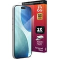 thumbnail image 1 of Protector de Pantalla de Cristal ZAGG Glass+ para iPhone 17 con Resistencia 3X al Impacto, 1 of 8