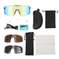 thumbnail image 1 of Gafas de sol deportivas polarizadas GUB 7300 para exteriores, ciclismo, running, montañismo, resistentes al viento, color dorado, 1 of 14
