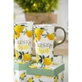 thumbnail image 5 of Ceramic Travel Cup, 17 OZ. ,w/box and Tritan Lid, Lemon Drop Collection, 5 of 5
