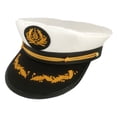 thumbnail image 1 of EeaseMX Bordado Navy Hat Europeo y American Sailor Hat Party para el rendimiento, 1 of 7