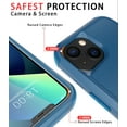 thumbnail image 2 of Diverbox for iPhone 13 Case [Shockproof] [Dropproof] [Tempered Glass Screen Protector + Camera Lens Protector],Heavy Duty Protection Phone Case Cover for Apple iPhone 13 (Blue), 2 of 7