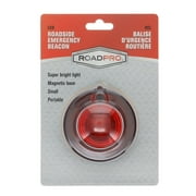 Roadpro LED Roadside Beacon Emergency Safety Light 2.00 inch x 5.10 inch Red