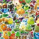 thumbnail image 1 of Pegatinas de anime con plantas y zombis, paquete de 50 unidades, 5-7 cm, decorativas, 1 of 2