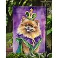 thumbnail image 3 of Pomeranian King of Mardi Gras Garden Flag 11.25 in x 15.5 in, 3 of 5