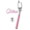 thumbnail image 1 of YOBI YB-ST-000901 Glitter Selfie Stick with Remote, Pink, 1 of 1
