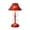 Red-Height：12.2 inches, variant on Cordless Table Lamp with Wicker Shade,Rechargeable LED Table Light with 3 Color Touch Control,Battery Operated Portable Desk Lamps for Patio Restaurant Kitchen Dinner Bedroom