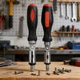 thumbnail image 2 of Adjustable Ratcheting Screwdriver with Rotatable Ratcheting Handle Inside Hexagonal Angled Professional for Computer Work, 2 of 8