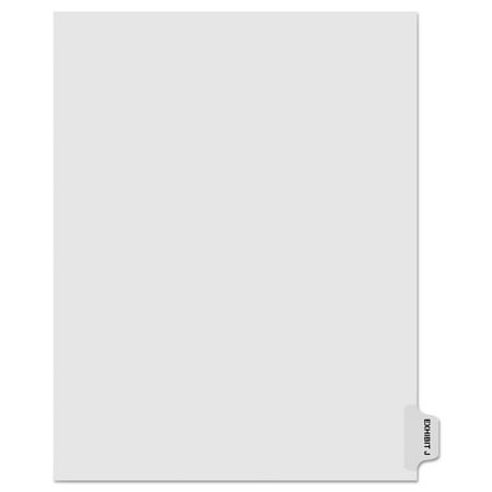 - 80000 Series Legal Index Dividers, Side Tab, Printed