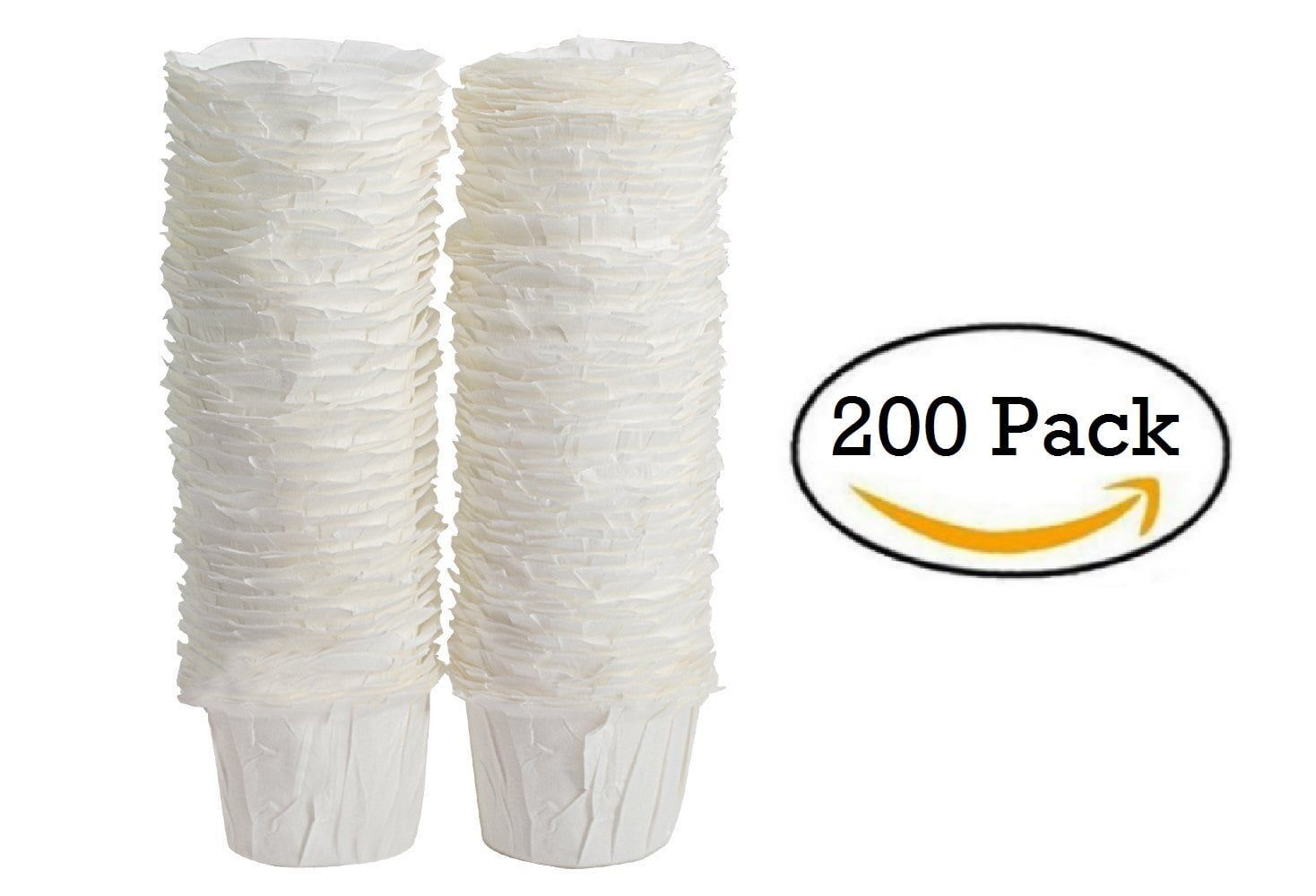 Paper Keurig Compatible SingleServe Disposable Paper Filters (200