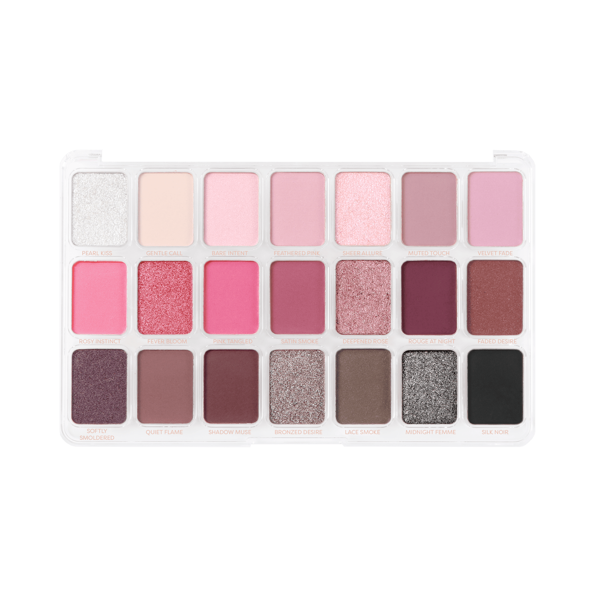 Profusion Cosmetics Artistry 21 Shade Palette - Smoky Rose