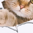 thumbnail image 2 of Advancent Pegatinas decorativas de pared 3D de gato bonito de dibujos animados pegatinas de cubierta de de baño 21*29cm Juegos de accesorios de baño, 2 of 6