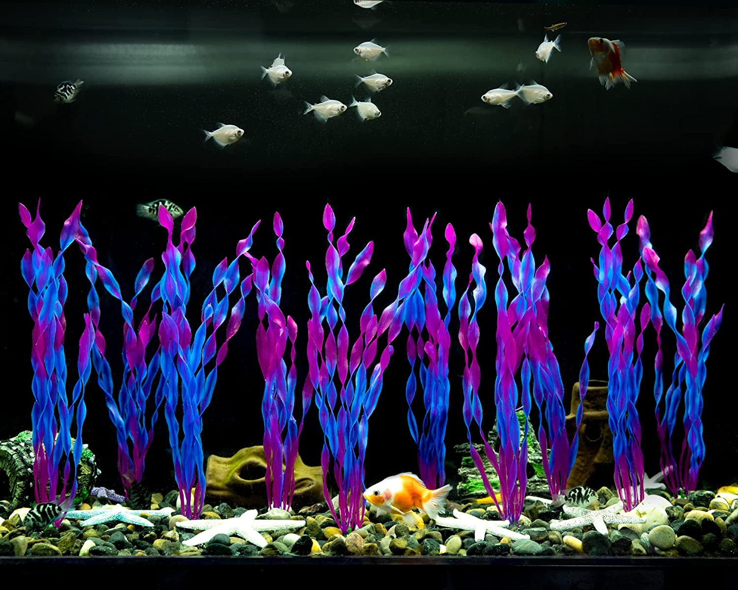 Buy 1/4/10/20/30/40/50 Pack Artificial Aquatic Plants (Algae) for