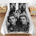 thumbnail image 1 of Marcus Martinus Practical Fabric Sleep Ready Texture Thread Composition Duvet Cover Sets Convenience, 1 of 5