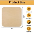 thumbnail image 2 of 100 Pcs 12-inch Air Fryer Parchment Paper Liners - Non-Stick Unbleached Pre-Cut Squares for Ninja SP101 SP151 SP351 SP201 SP301, Safe & Disposable Air Fryer Paper Liner Sheets, 2 of 6
