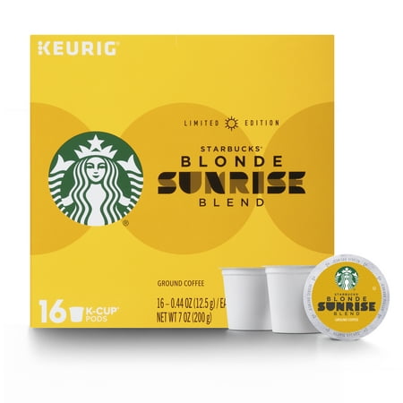 starbucks blonde sunrise blend k cups