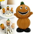 thumbnail image 1 of HUASHENG 3Pcs Halloween Pumpkin Ornaments Fun Doll Centerpiece For Holiday Decor Miniature Pumpkin Sculptures For Halloween Decoration Stable Design For Desktop Use, 1 of 5