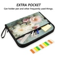 thumbnail image 2 of Accordion File Organizer with Zip Closure 13 Pockets Expanding File Folder Letter A4 Paper Document Organizer for Home Office Vintage Peonies and Daisies, 2 of 7