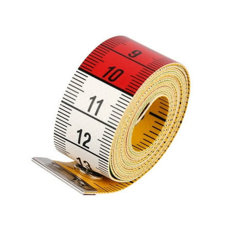 

BYDOT Soft Flat Sewing Tailor Tape Ruler Double Side Scale Measuring Clothes Ruler Household Waist Bust Measurement Tape Ruler
