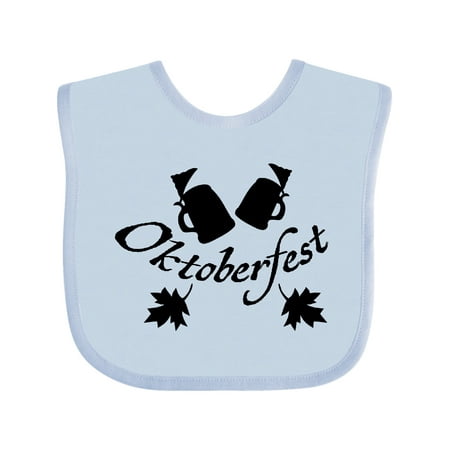 

Inktastic Oktoberfest in Black Text Gift Baby Boy or Baby Girl Bib