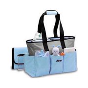 Jeep Tote Diaper Bag, Blue