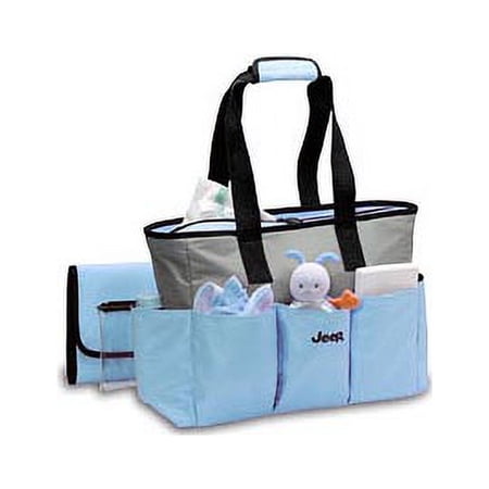 Jeep Tote Diaper Bag, Blue