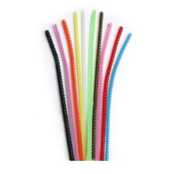 Creativity Street Chenille Stems, Regular, Assorted Colors 100/Pkg.