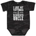 thumbnail image 3 of Inktastic I Love My Tattooed & Bearded Uncle Boys Baby Bodysuit, 3 of 5