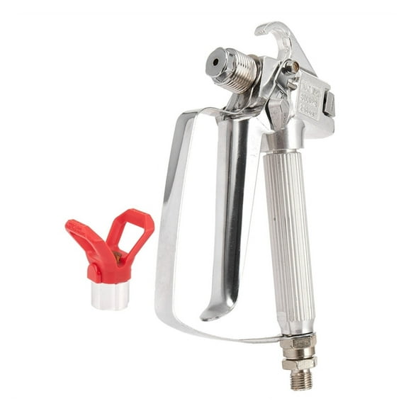 Pistolet de Peinture Airless avec Protection de Buse pour Vaporisateur de Pompe Wagner Titan et Machine de Pulvérisation Airless, Soufflage Unique
