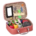 thumbnail image 3 of Cozival Portable Sewing Kit, Portable Sewing Kit with Large & Thin Needles, Handmade Quilting and Diy Craft Working Case, Quilting Tool Case, B, 3 of 9