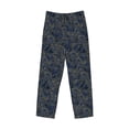 thumbnail image 4 of Balery Golden Peonies print Men's Pajama Pants,Ultra Lightweight Pjs,Lounge Pant-XX-Large, 4 of 9
