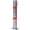 Gray 3, variant on Parking Bollard with Lock for Driveway, Heavy Duty Steel Car Barrier Post for Home Garage Street Decor, Round Gray 27.6 Inch