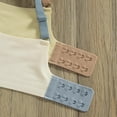 thumbnail image 5 of khonts,Women's Wireless Plunge Sheer Gathering Bras Lace Wireless Push up Bra Seamless Full Coverage Adjustable Strap Bralettes Beige M, 5 of 6