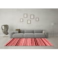 thumbnail image 3 of Ahgly Company Indoor Rectangle Abstract Red Modern Area Rugs, 2' x 5', 3 of 4