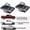 2pcs, variant on BOXIANG Truck Bed Retractable Tie Down Anchors fit for Ford F150 98-14 Ford Super Duty 98-16 Chevrolet Silverado GMC Sierra 99-13 Dodge RAM