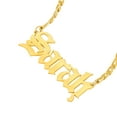 thumbnail image 4 of Custom Name Necklace Personalized Initial Necklaces,Gold, 4 of 4