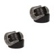 thumbnail image 2 of Cinturón de estilo occidental vintage Qarigey para hombres y mujeres en relieve flores redondas negro 105cm 2Conjunto, 2 of 6