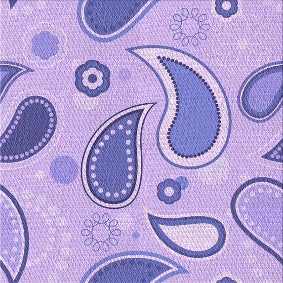 Ahgly Company Machine Washable Indoor Square Transitional Medium Slate Blue Area Rugs, 8' Square