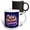 Multicolor, variant on 3drose, New Orleans, Louisiana. Jazz, Mardi Gras. Chic Patriotic Family Gift, 11oz Two-tone Black Mug