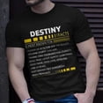 thumbnail image 2 of Destiny Name Destiny Facts TShirt, 2 of 6