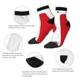 thumbnail image 5 of Pofeuu HOHOHO Christmas Print 30cm Socks, Adult Running Hiking Socks for Youth and Adult, 5 of 7