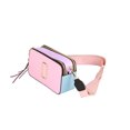 thumbnail image 3 of Bolso de Cámara para Mujer Nikou Estilo Retro de PU Gran Capacidad Color Rosa, 3 of 15