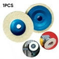 thumbnail image 2 of 100Mm 4Inch Wool Felt Buffing Wheel Polishing Disc Pad for Angle Grinder Tool, 2 of 8