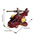 thumbnail image 2 of Helicóptero de deformación Avión de juguete, Colisión inercial Helicóptero de deformación Helicóptero deformable Juguete Helicóptero de deformación Innovación moderna, 2 of 8