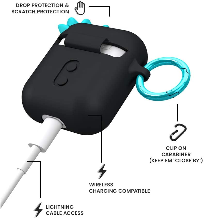 Case-Mate - Airpods Case - Creature Pods - Silicone - Compatible with Apple Airpods  Series 1 \u0026 2 - Spike | Walmart Canada