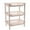 Khaki, variant on Qocolhg Storage Utility Cart Slim Organizer Shelf 3 Tier Narrow Places Shelving Unit Tower Rack for Kitchen Bathroom Laundry Room Home Office Bedroom Living Room Washroom